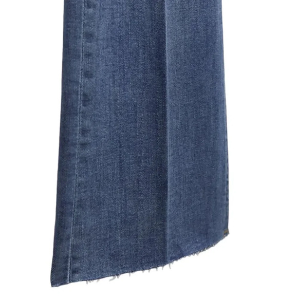 ZARA | Blue | ZW HIGH RISE BOOTCUT JEANS - Picture 4 of 12